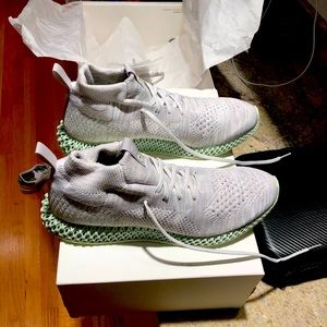 Adidas Consortium Runner 4D Mid White